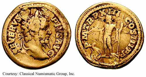 монета Древнего Рима