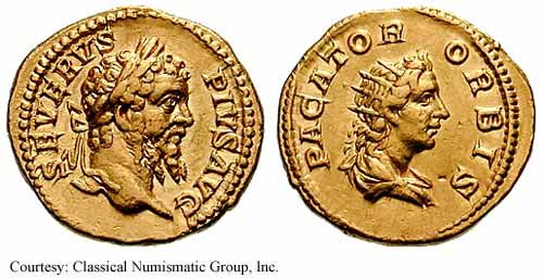 монета Древнего Рима