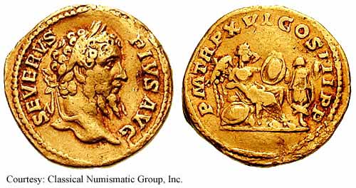 монета Древнего Рима