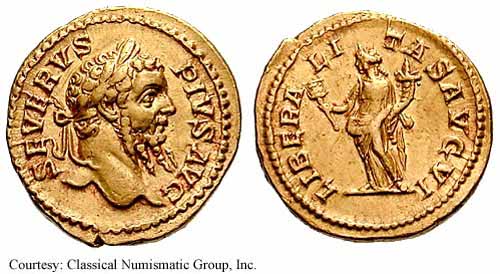 монета Древнего Рима