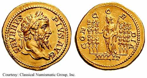 монета Древнего Рима