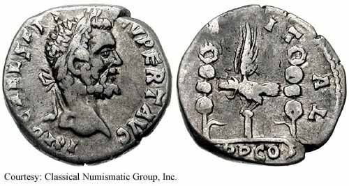 монета Древнего Рима