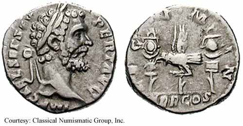 монета Древнего Рима