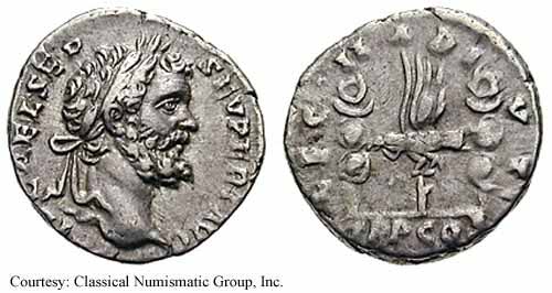 монета Древнего Рима