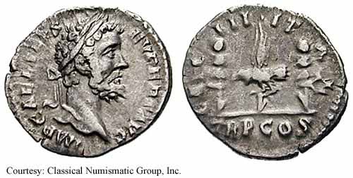 монета Древнего Рима