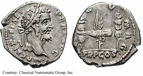 монета Древнего Рима