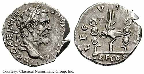 монета Древнего Рима