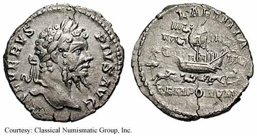 монета Древнего Рима