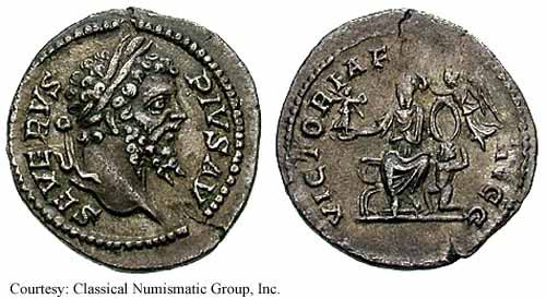 монета Древнего Рима