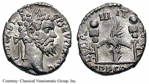 монета Древнего Рима