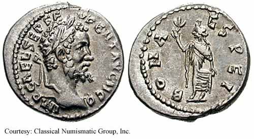 монета Древнего Рима