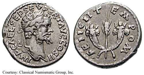 монета Древнего Рима