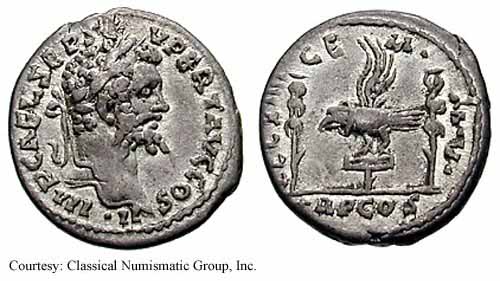 монета Древнего Рима