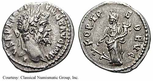 монета Древнего Рима