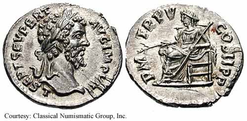 монета Древнего Рима