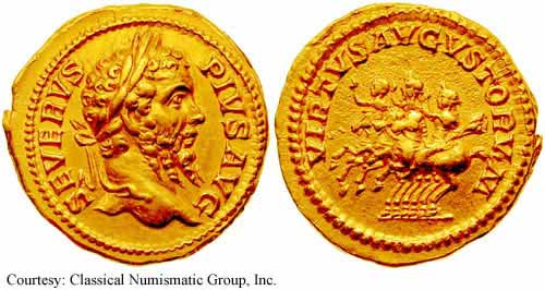 монета Древнего Рима