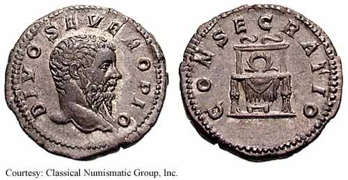 монета Древнего Рима