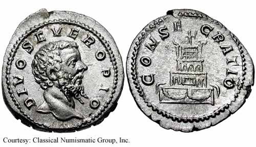 монета Древнего Рима