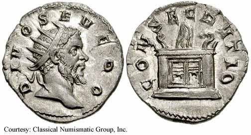 монета Древнего Рима