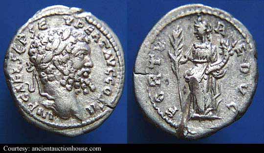 монета Древнего Рима