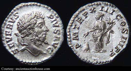 монета Древнего Рима