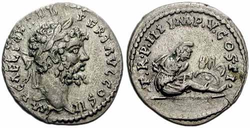 монета Древнего Рима