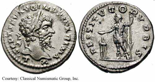 монета Древнего Рима