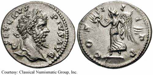 монета Древнего Рима