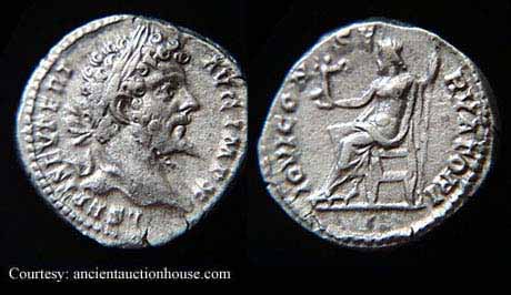 монета Древнего Рима