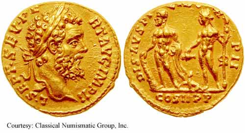 монета Древнего Рима