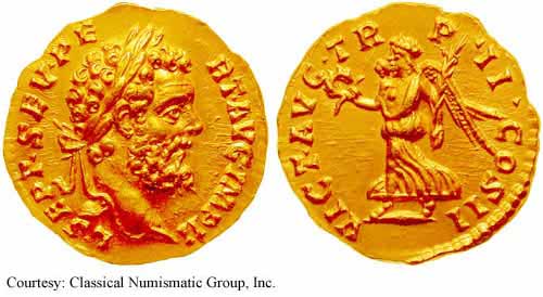 монета Древнего Рима