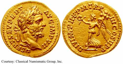 монета Древнего Рима