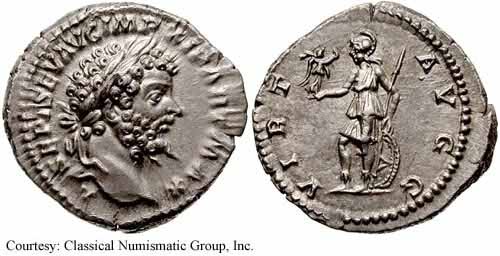 монета Древнего Рима