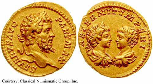 монета Древнего Рима