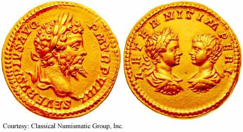 монета Древнего Рима