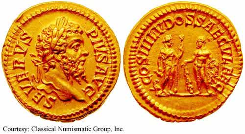 монета Древнего Рима