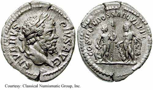 монета Древнего Рима