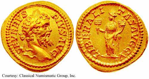 монета Древнего Рима