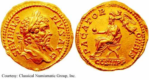 монета Древнего Рима