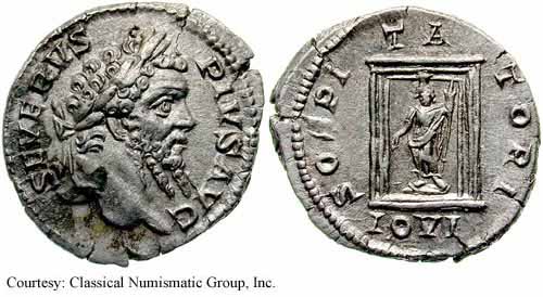 монета Древнего Рима