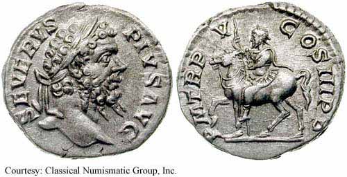 монета Древнего Рима