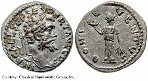 монета Древнего Рима