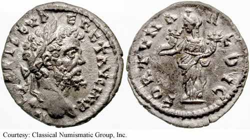 монета Древнего Рима