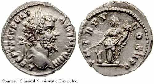 монета Древнего Рима