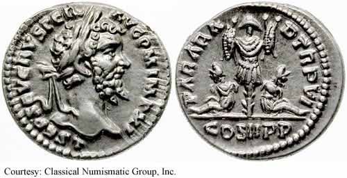 монета Древнего Рима