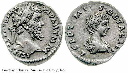 монета Древнего Рима