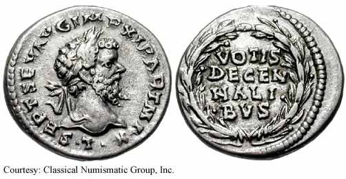 монета Древнего Рима