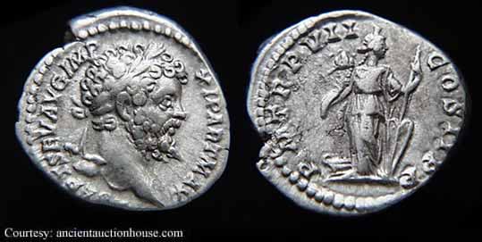 монета Древнего Рима