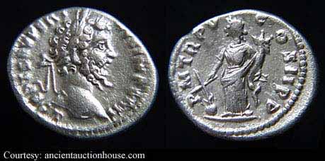 монета Древнего Рима