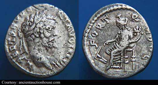 монета Древнего Рима